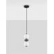Pendule, Lustre suspendate - Pendul LED decorativ ceramic Gri, Alb, PALLINA