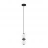 Pendul LED decorativ ceramic Gri, Alb, PALLINA