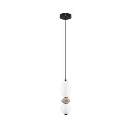Pendule, Lustre suspendate - Pendul LED decorativ ceramic Mocha, Alb, PALLINA