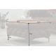 Banchete-Tabureti - Taburete elegant stil Chesterfield, Microfibra, Maro Antic, MODERN BAROCK 90cm