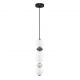 Pendule, Lustre suspendate - Pendul LED decorativ ceramic gri, alb, PALLINA