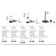 Pendule, Lustre suspendate - Lustra LED suspendata decorativa ceramica mocha, gri, alb, PALLINA 5L