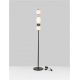 Lampadare - Lampadar LED decorativ ceramica gri, alb, PALLINA