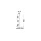 Lampadare - Lampadar LED decorativ ceramica gri, alb, PALLINA