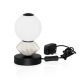 Veioza LED decorativa ceramica gri, alb, PALLINA