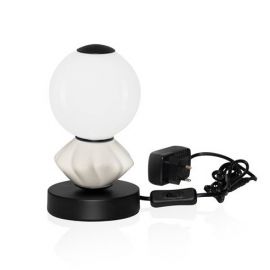 Veioze - Veioza LED decorativa ceramica gri, alb, PALLINA