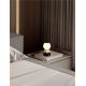 Veioze - Veioza LED decorativa ceramica gri, alb, PALLINA