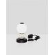 Veioze - Veioza LED decorativa ceramica gri, alb, PALLINA