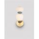 Aplice, corpuri de iluminat pentru pereti - Aplica LED decorativa ceramica albastru, alb, PALO