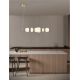 Pendule, Lustre suspendate - Lustra LED decorativa ceramic maro, albastru, alb, PALO