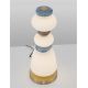 Veioze - Veioza LED decorativa ceramica maro, albastru, alb, PALO