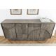 Comode - Comoda cu model optic 3D, Lemn, ART DECO 170cm
