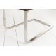 Seturi scaune, HoReCa - Set de 2 scaune, Otel, Microfibra, Maro Cafeniu, SAMSON