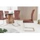 Seturi scaune, HoReCa - Set de 2 scaune, Otel, Microfibra, Maro Cafeniu, SAMSON