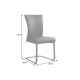 Seturi scaune, HoReCa - Set de 2 scaune, Metal, Piele Naturala, Negru, SAMSON
