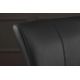 Seturi scaune, HoReCa - Set de 2 scaune, Metal, Piele Naturala, Negru, SAMSON