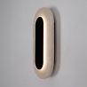 Aplica de perete LED, Travertin, Natur, Travertino Oval 10W