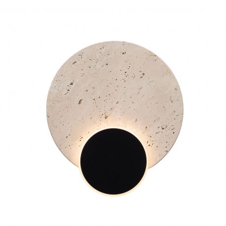 Aplice, corpuri de iluminat pentru pereti - Aplica de perete LED, Travertin, Natur, Travertino 14W
