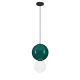 Pendule, Lustre suspendate - Pendul LED decorativ portelan jasper, sticla alb, NOESIS