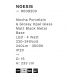 Pendule, Lustre suspendate - Pendul LED decorativ portelan mocha, sticla alb, NOESIS