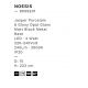 Pendule, Lustre suspendate - Pendul LED decorativ portelan jasper, sticla alb, NOESIS