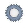 Aplica decorativa ceramica blue gri, sticla alb, PETEL