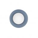 Aplica baie protectie IP44, Portelan blue gri, ORBIQUE 16cm