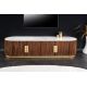 Comode - Comoda TV design retro, Lemn, Marmura alba, GATSBY 170cm