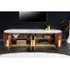 Comode - Comoda TV design retro, Lemn, Marmura alba, GATSBY 170cm