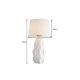 Veioze - Veioza, Lampa de masa din ceramica ELEGANCIA 70cm