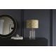 Veioze - Veioza, Lampa de masa, Sticla, Abajur Auriu, CLASSICO 55cm