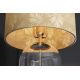 Veioze - Veioza, Lampa de masa, Sticla, Abajur Auriu, CLASSICO 55cm
