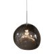 Lustra, Pendul modern cu glob sticla fumurie LIQUID DIAMOND 35cm