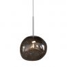 Lustra, Pendul modern cu glob sticla fumurie LIQUID DIAMOND 20cm