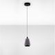 Pendule, Lustre suspendate - Pendul LED modern, Metal, Sticla, Fumuriu, ALISH