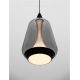 Pendule, Lustre suspendate - Pendul LED modern, Metal, Sticla, Fumuriu, ALISH