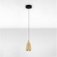 Pendule, Lustre suspendate - Pendul LED modern, Metal, Sticla, Champaign, ALISH