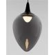 Pendule, Lustre suspendate - Pendul LED modern, Metal, Sticla, Fumuriu, Nali