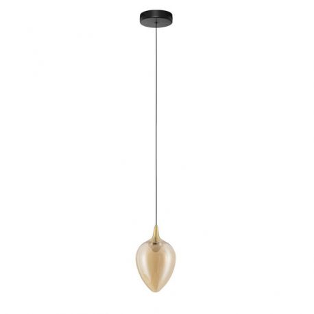 Pendule, Lustre suspendate - Pendul LED modern, Metal, Sticla, Champaign, Nali