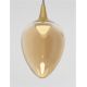 Pendule, Lustre suspendate - Pendul LED modern, Metal, Sticla, Champaign, Nali