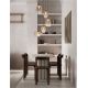 Pendule, Lustre suspendate - Lustra moderna cu 5 pendule LED, Metal, Sticla, Chihlimbar, OBLO