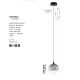 Pendule, Lustre suspendate - Pendul LED modern, Metal, Sticla, Fumuriu, ORENDA