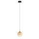Pendule, Lustre suspendate - Pendul LED modern, Metal, Sticla, Champaign, ORENDA