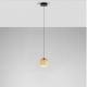 Pendule, Lustre suspendate - Pendul LED modern, Metal, Sticla, Champaign, ORENDA