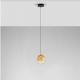 Pendule, Lustre suspendate - Pendul LED modern, Metal, Sticla, Champaign, ORENDA