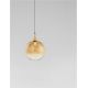 Pendule, Lustre suspendate - Pendul LED modern, Metal, Sticla, Champaign, ORENDA