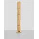 Lampadare - Lampadar LED modern, Metal, Sticla, Chihlimbar, VESPER