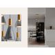 Pendule, Lustre suspendate - Pendul LED modern, Metal, Sticla, Fumuriu, Voi
