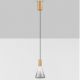 Pendule, Lustre suspendate - Pendul LED modern, Metal, Sticla, Fumuriu, Voi