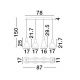 Pendule, Lustre suspendate - Lustra moderna cu 4 pendule LED, Metal, Sticla, Fumuriu, Voi